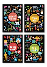 Combo Infographics – Bách Khoa Tri Thức Bằng Đồ Họa Cho Trẻ Em (Bộ 4 Tập)