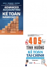Combo Kế Toán Nâng Cao + 405 Tình Huống Kế Toán Tài Chính (Bộ 2 Cuốn)