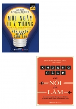 Combo Khoảng Cách Từ Nói Đến Làm + Mỗi Ngày 10 Ý Tưởng Rèn Luyện Cơ Bắp Sáng Tạo (Bộ 2 Cuốn)