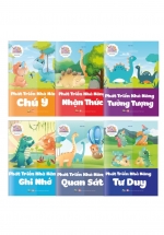 Combo Khủng Long Tinh Nghịch – Sân Chơi Trí Tuệ – Phát Triển Khả Năng (Bộ 6 Cuốn)