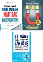 Combo Kỹ Năng Bán Hàng + Để Trở Thành Người Bán Hàng Xuất Sắc + Nghệ Thuật Bán Hàng Của Người Do Thái (Bộ 3 Cuốn)