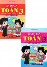 Combo Luyện Tập Toán 3 – Trình Bày Trên Giấy Ô Li (Bám Sát SGK Chân Trời Sáng Tạo) (Bộ 2 Cuốn)