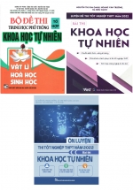 Combo Luyện Thi Tổ Hợp Khoa Học Tự Nhiên 2022 (Bộ 3 Cuốn)