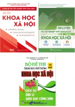 Combo Luyện Thi Tổ Hợp Khoa Học Xã Hội 2022 (Bộ 3 Cuốn)