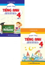 Combo Luyện Viết Tiếng Anh – Trình Bày Trên Giấy Ô Li – Dành Cho Học Sinh Lớp 4 (Bộ 2 Cuốn)