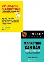 Combo Marketing Căn Bản + Kế Hoạch Marketing Trên Một Trang Giấy (Bộ 2 Cuốn)