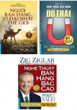 Combo Nghệ Thuật Bán Hàng Bậc Cao + Nghệ Thuật Bán Hàng Của Người Do Thái + Người Bán Hàng Vĩ Đại Nhất Thế Giới (Bộ 3 Cuốn)