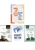 Combo Nghệ Thuật Giao Tiếp Đỉnh Cao: Nghệ Thuật Xử Thế + Nói Thế Nào Để Được Chào Đón, Làm Thế Nào Để Được Ghi Nhận + Dale Carnegie – Bậc Thầy Của Nghệ Thuật Giao Tiếp + Bí Quyết Đọc Tâm (4 Cuốn)