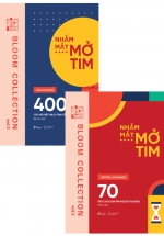 Combo Nhắm Mắt – Mở Tim: 70 Trò Chơi Giải Mã Người Thương + 400 Câu Hỏi Bắt Mạch Tình Yêu (Bộ 2 Cuốn)