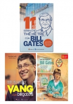 Combo Những Bộ Óc Vĩ Đại: Người “Giàu” Nhất Quả Đất – Bill Gates + Chiêu Bài Quản Lý Vàng Của Bill Gates + 11 Lời Khuyên Dành Cho Thế Hệ Trẻ Của Bill Gates
