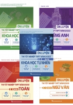 Combo Ôn Luyện Thi Tốt Nghiệp THPT Năm 2022 (Bộ 5 Cuốn)