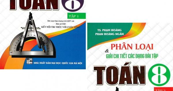 Combo Phân Loại Và Giải Chi Tiết Các Dạng Bài Tập Toán 8 (Tập 1 + 2) (Bám Sát SGK Kết Nối Tri Thức Với Cuộc Sống)