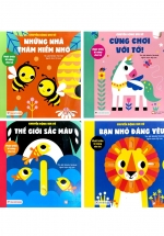 Combo Phát Triển Kĩ Năng Cho Bé – Chuyển Động Vui Vẻ (Bộ 4 Cuốn)