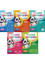 Combo Phiếu Luyện Toán Tư Duy Cùng Gấu KiKi (Bộ 5 Cuốn)