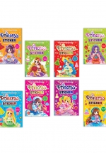 Combo Princess Sticker – Dán Hình Công Chúa (Bộ 8 Cuốn)