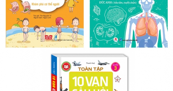Combo Sách 10 Vạn Câu Hỏi Vì Sao Dành Cho Bé 10 Tuổi Về Chủ Đề Cơ Thể Con Người