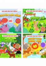 Combo Sách Ghép Hình Phát Triển IQ (4 Cuốn)