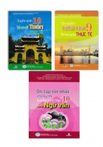 Combo Sách Ôn Thi Tuyển Sinh Vào Lớp 10 Theo Hướng Thực Tế Bộ Môn Toán – Văn – Anh