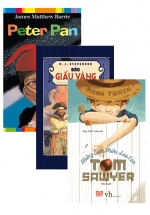 Combo Sách Peter Pan + Đảo Giấu Vàng + Những Cuộc Phiêu Lưu Của Tom Sawyer
