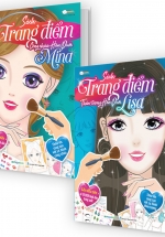 Combo Sách Trang Điểm Công Chúa Hàn Quốc Mina + Thần Tượng Hàn Quốc Lisa (Bộ 2 Cuốn)
