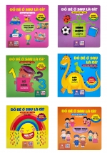Combo Sách Tư Duy – Đố Bé Ở Sau Là Gì? (Song Ngữ Việt – Anh) (Bộ 6 Cuốn)
