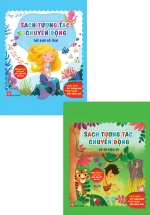Combo Sách Tương Tác Chuyển Động Thế Giới Cổ Tích + Xứ Sở Diệu Kỳ (Bộ 2 Cuốn)