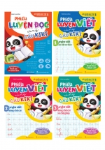 Combo Sẵn Sàng Cho Bé Vào Lớp 1 – Học Cùng Gấu Kiki (Bộ 4 Cuốn)