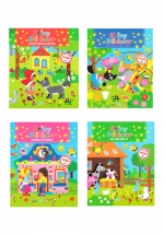Combo Shiny Stickers – Song Ngữ Anh – Việt (Bộ 4 Cuốn – ND)