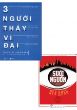 Combo Suối Nguồn + Ba Người Thầy Vĩ Đại (Bộ 2 Cuốn)