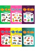 Combo Tập Tô Màu – Bé Làm Quen Môi Trường 2 (Bộ 6 Cuốn)