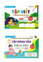 ND – Combo Tập Viết & Tập Đánh Vần Tiếng Việt Dành Cho Bé 4-6 Tuổi