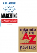 Combo Thấu Hiểu Tiếp Thị Từ A Đến Z + 22 Quy Luật Bất Biến Trong Marketing (Bộ 2 Cuốn)
