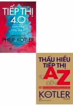 Combo Thấu Hiểu Tiếp Thị Từ A Đến Z + Tiếp Thị 4.0 (Bộ 2 Cuốn)