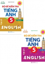 Combo The Langmaster – Bộ Đề Kiểm Tra Tiếng Anh Lớp 5 (Có Đáp Án) (Bộ 2 Cuốn)