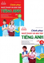 Combo The Langmaster – Chinh Phục Ngữ Pháp Và Bài Tập Tiếng Anh Lớp 4 (Bộ 2 Cuốn)