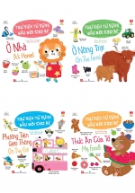 Combo Thư Viện Từ Vựng Đầu Đời Cho Bé (Bộ 4 Cuốn)
