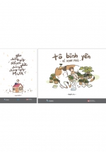 Combo Sách Tô Màu Chữa Lành – Tô Bình Yên Vẽ Hạnh Phúc + Yêu Những Ngày Nắng Chẳng Ghét Những Ngày Mưa (Bộ 2 Cuốn)