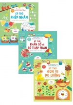 Combo Toán Tiểu Học Tương Tác (Bộ 3 Cuốn)