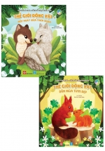 Combo Touch And Feel – Sách Sờ Chạm Khám Phá – Thế Giới Động Vật (Bộ 2 Cuốn)