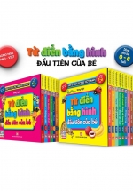 Combo Từ Điển Bằng Hình Đầu Tiên Của Bé – Song Ngữ Việt-Anh (Bộ 18 Cuốn)