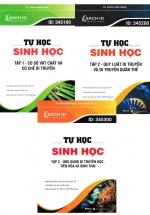 Combo Tự Học Sinh Học: Tập 1 + Tập 2 + Tập 3 (Bộ 3 Cuốn)
