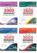 Combo Tuyển Chọn 3000 Câu Hỏi Hóa Học (Bộ 4 Cuốn)