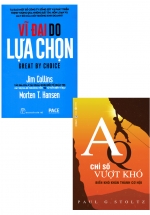 Combo Vĩ Đại Do Lựa Chọn + AQ – Chỉ Số Vượt Khó (Bộ 2 Cuốn)