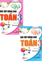 Combo Vở Bài Tập Nâng Cao Toán Lớp 3 (Bám Sát SGK Kết Nối Tri Thức Với Cuộc Sống) (Bộ 2 Cuốn)