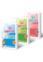Combo Vở Luyện Viết Hạ Cỡ Chữ Chữ Ô Li Nhỏ – Vần, Chữ Hoa, Chữ Thường (Bộ 3 Cuốn)