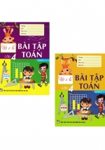 Combo Vở Ô Li Bài Tập Toán Lớp 4 (Dùng Chung Cho Các Bộ SGK Hiện Hành) (Bộ 2 Cuốn)