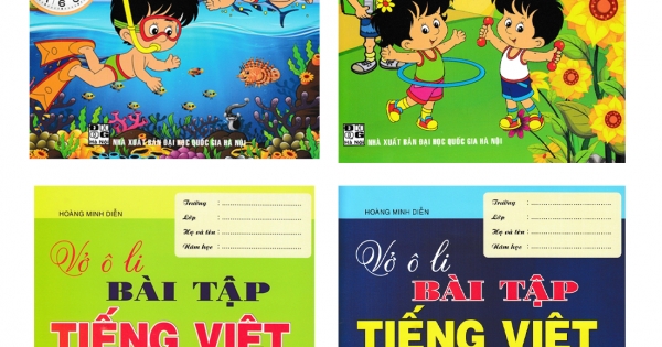 Combo Vở Ô Li Bài Tập Toán + Tiếng Việt 3: Bám Sát SGK Kết Nối Tri Thức Với Cuộc Sống (Bộ 4 Cuốn)