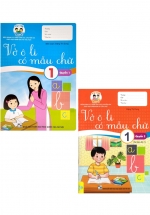 Combo Tự Tin Vào Lớp 1 – Vở Ô Li Có Mẫu Chữ 1 Quyển 1 + 2 (ND)