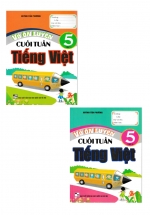 Combo Vở Ôn Luyện Cuối Tuần Tiếng Việt Lớp 5 – Tập 1+2 (Bộ 2 Cuốn)
