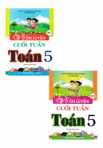 Combo Vở Ôn Luyện Cuối Tuần Toán Lớp 5 Tập 1+2 (Bộ 2 Cuốn)